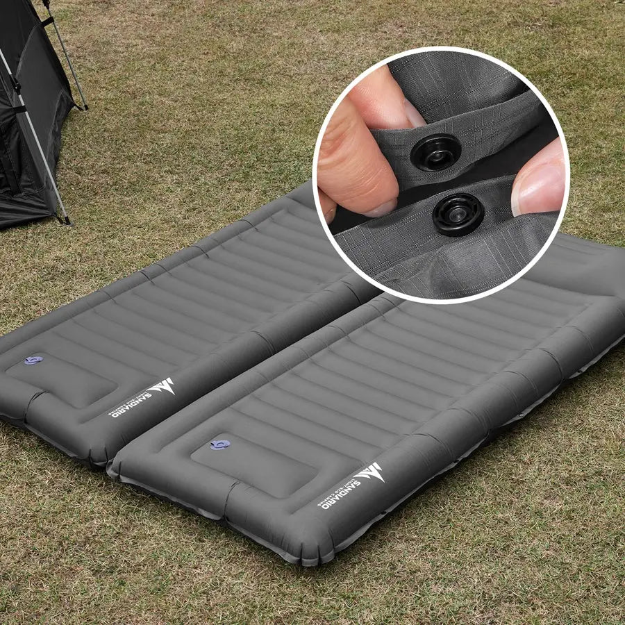 Sandiario Colchão Insuflável com Bomba de Pé