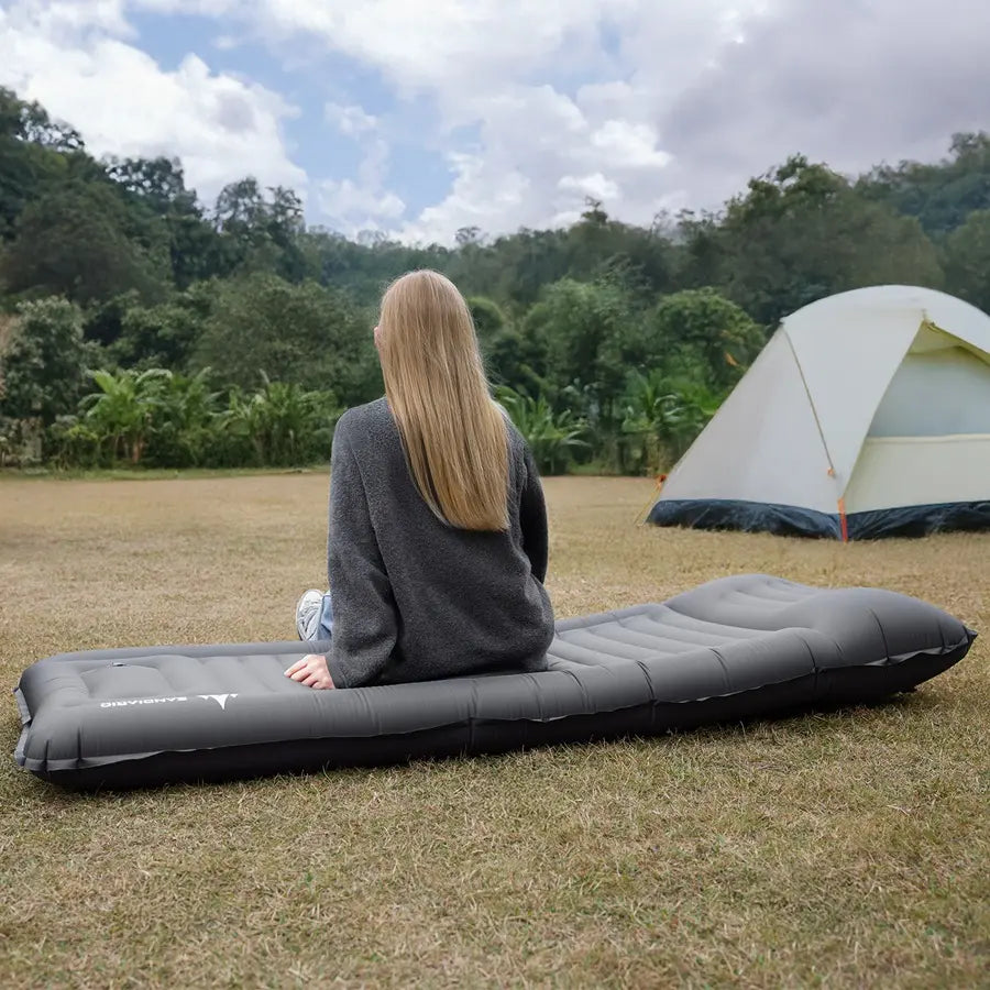 Sandiario Colchão Insuflável com Bomba de Pé