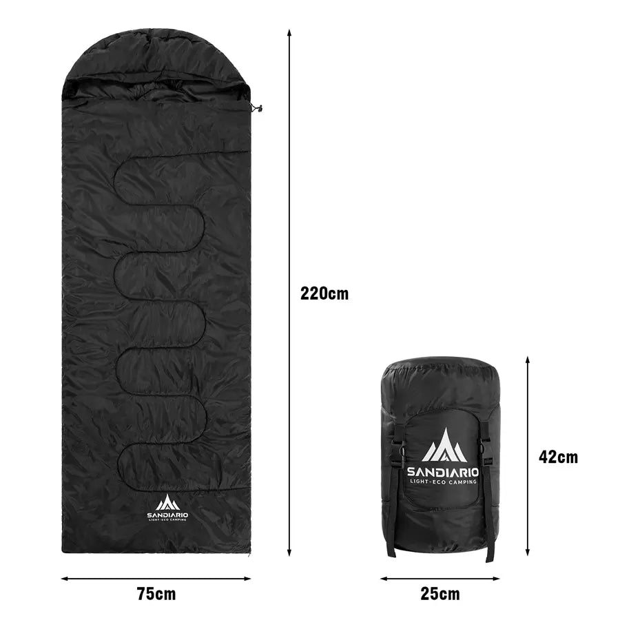 Sandiario Saco de Dormir Envolvente de Algodão