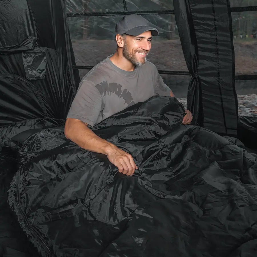 Sandiario Saco de Dormir Envolvente de Algodão