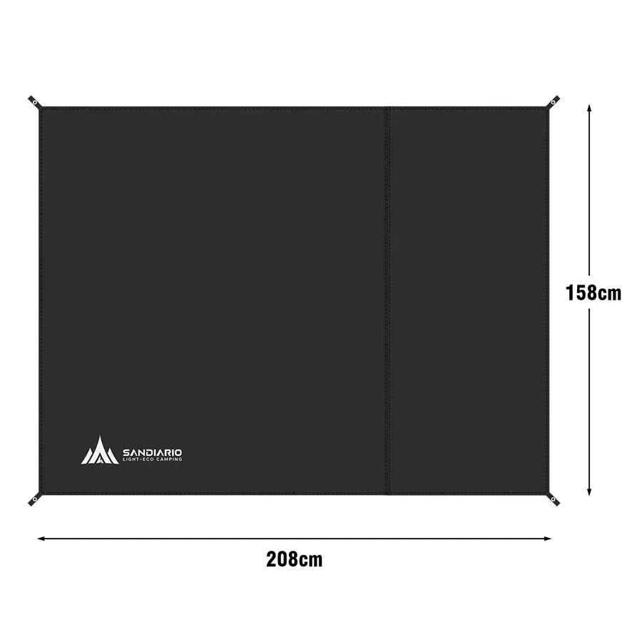 Sandiario Lona Impermeável para o Chão 208*158cm