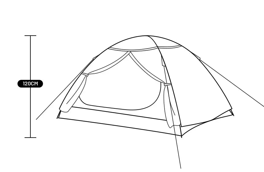 Sandiario Barraca para 2 pessoas