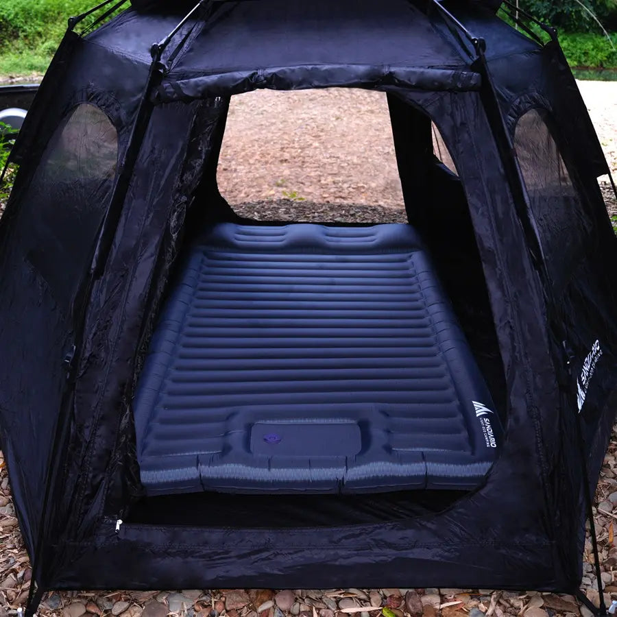 Sandiario Colchão Matrimonial Inflável com Bomba de Pé