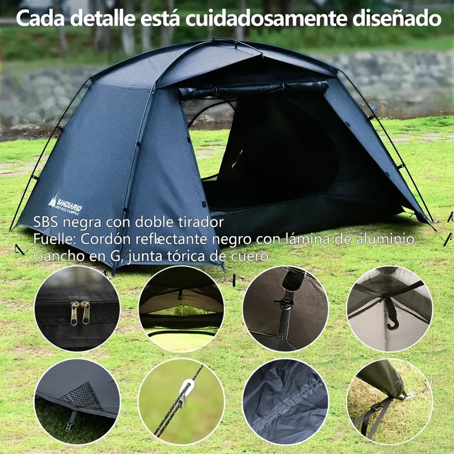 Sandiario Barraca para 2/4 Pessoas para Caminhadas