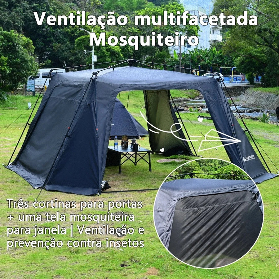 Sandiario Toldo Domo de Cúpula Montagem Rápida