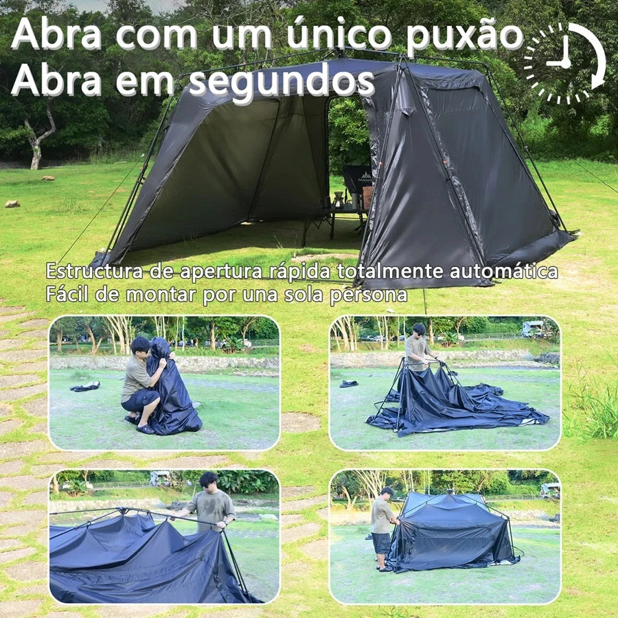 Sandiario Toldo Domo de Cúpula Montagem Rápida