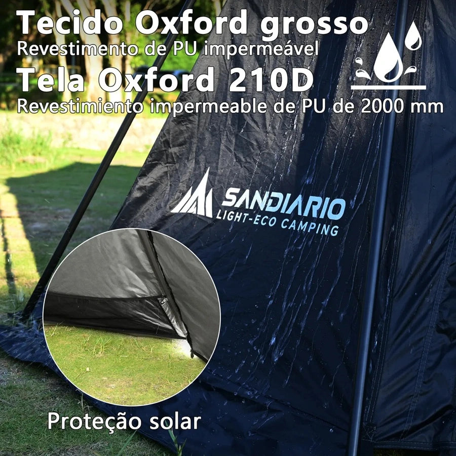 Sandiario Toldo Domo de Cúpula Montagem Rápida