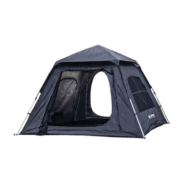 Sandiario Barraca Retangular Instantânea para 4-6 Pessoas