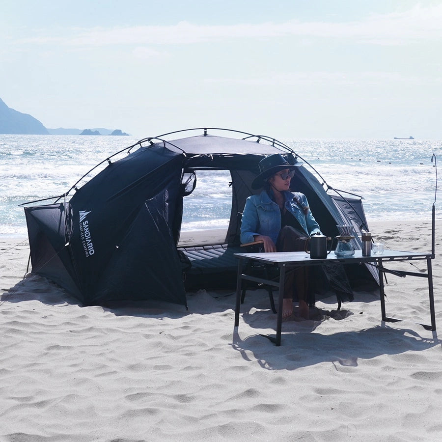 Sandiario MH2P/MH2N Tenda para 2 Pessoas com Estrutura Cruzada Reforçada