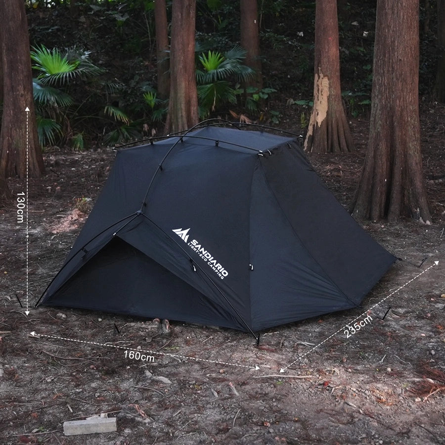 Sandiario MH2P/MH2N Tenda para 2 Pessoas com Estrutura Cruzada Reforçada