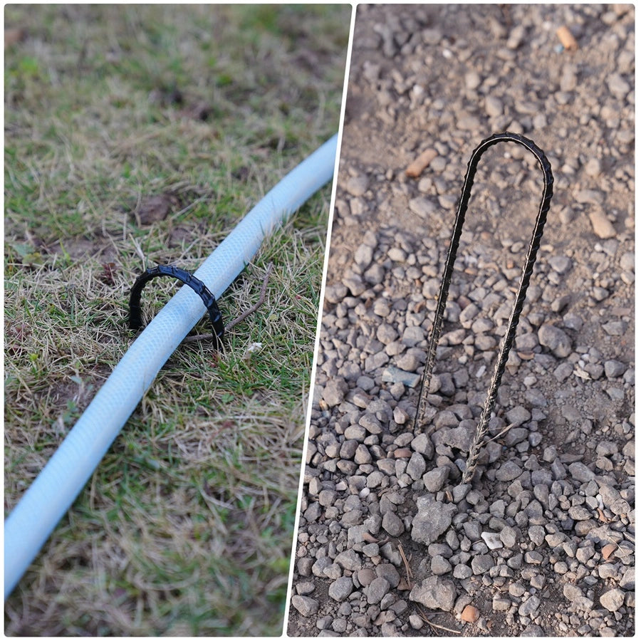 Sandiario 4 Estacas U de 30 cm em Aço Ondulado