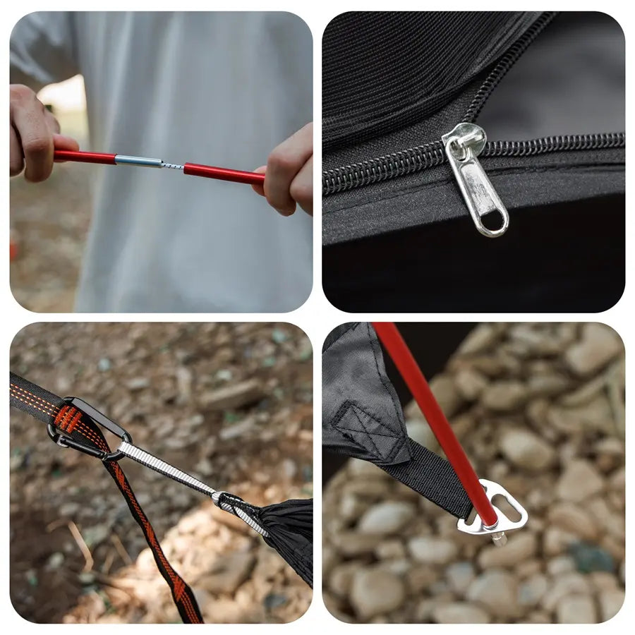 Sandiario Rede com Mosquiteiro e Teto